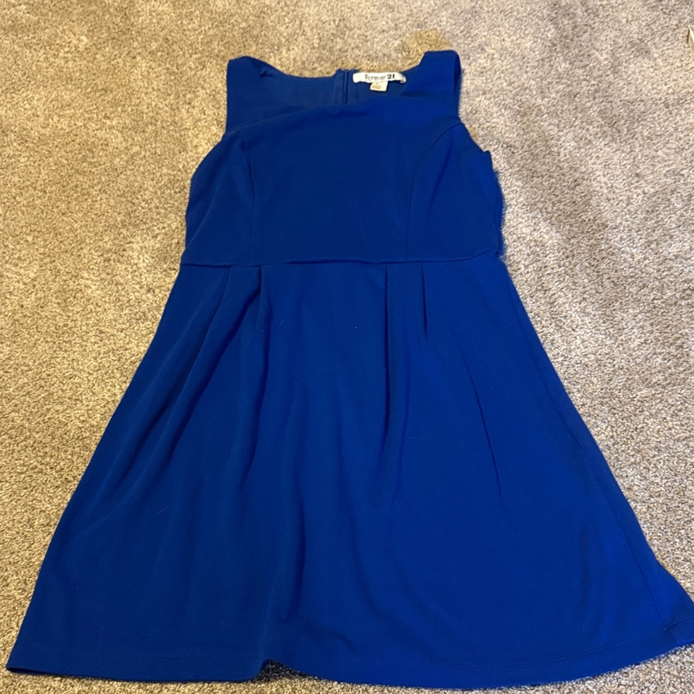 😎Forever 21 Royal Blue Dress Top